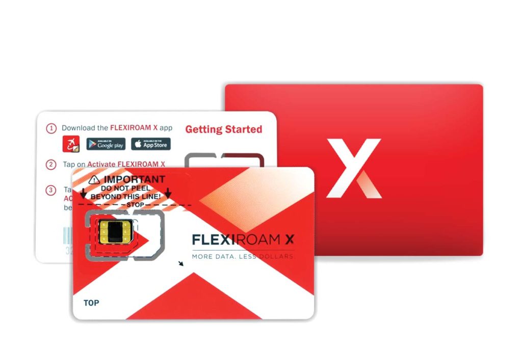 SIM card flexiroam is an alternative to eSIM
