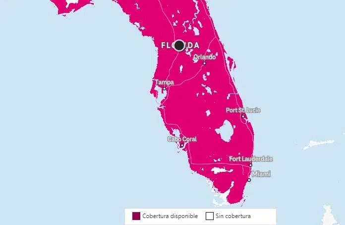 tmobile mobile coverage map in florida