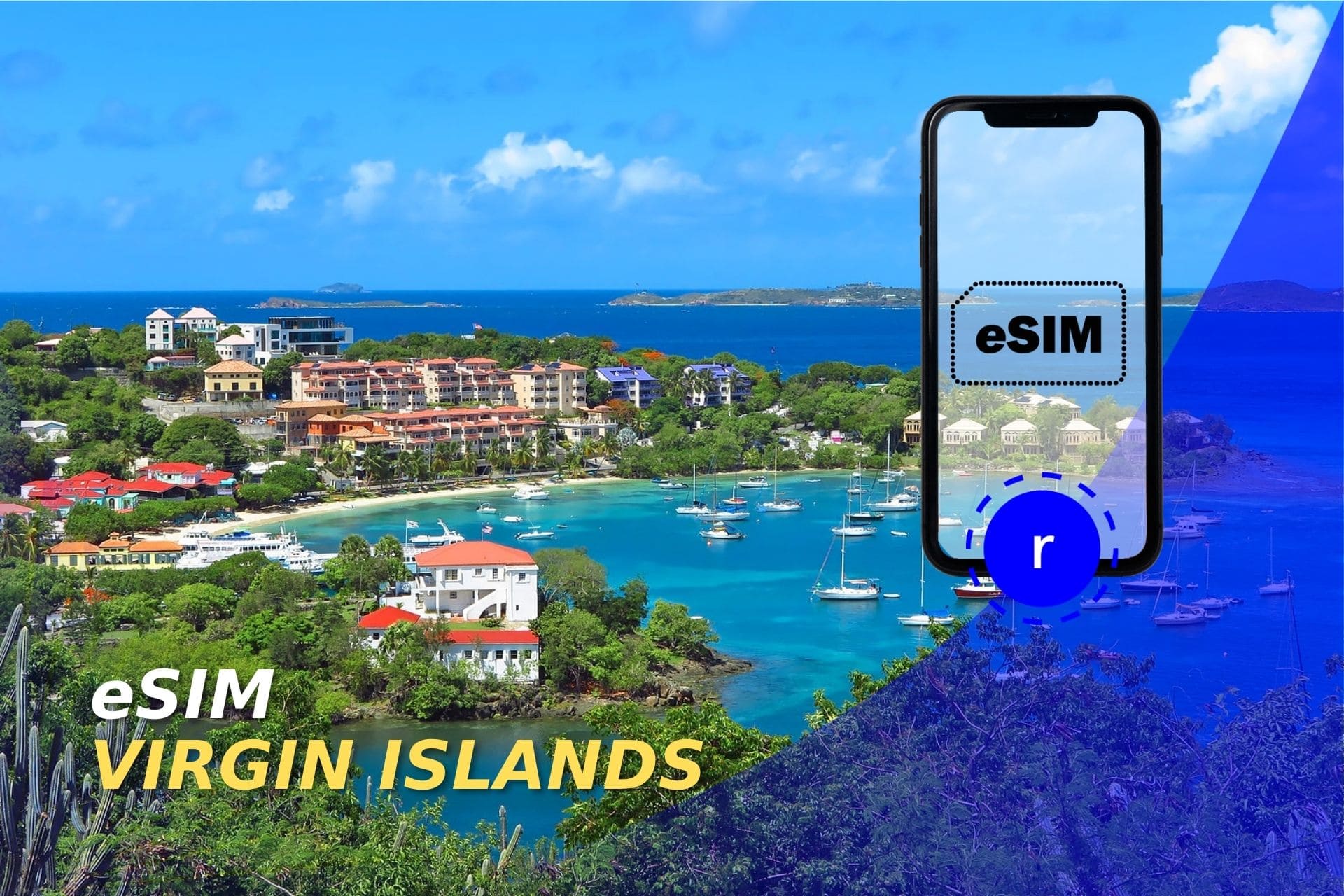 eSIM card Virgin Islands