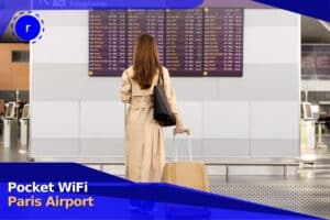 Pocket WiFi at Paris Airport