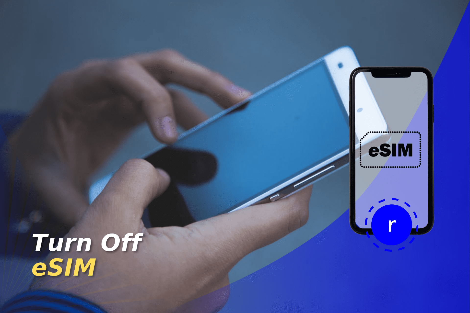 how to turn off esim